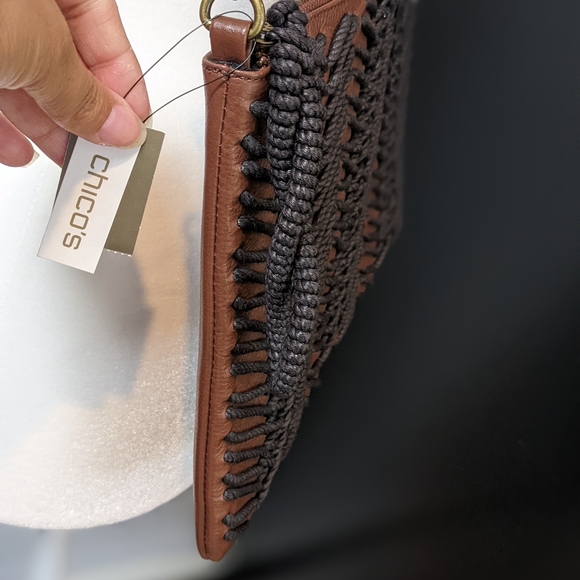 NWT leather bag by Chicos - Picture 5 of 15